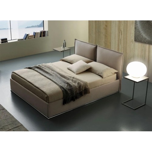 Letto contenitore matrimoniale moderno Ergogreen Denise