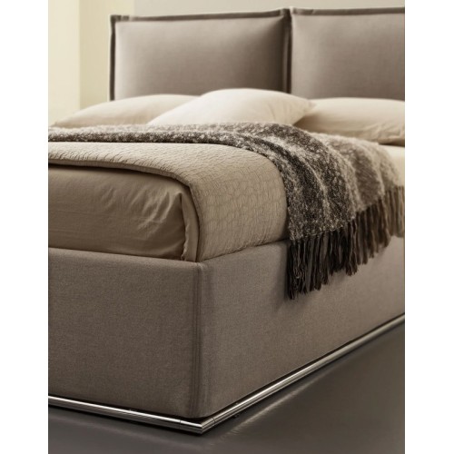 Letto contenitore matrimoniale moderno Ergogreen Denise