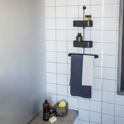 Asta Bagno Geelli Filo con accessori - Arredare Moderno