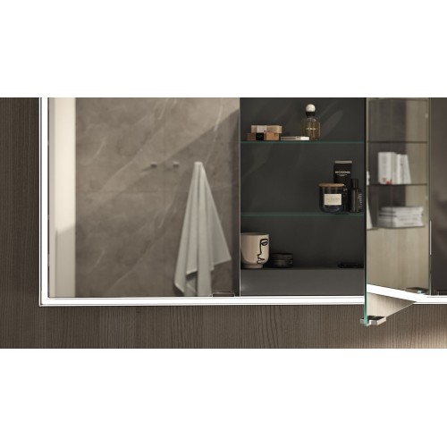 Quattro+ Evo Inda Specchio contenitore da bagno - Arredare Moderno