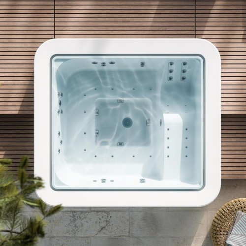 Minipiscina spa Glass 1989 Infinity 260/240 - Arredare Moderno