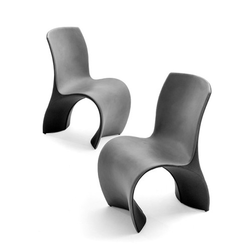 3 Skin Moroso Sedia design moderna rivestita - Arredare Moderno