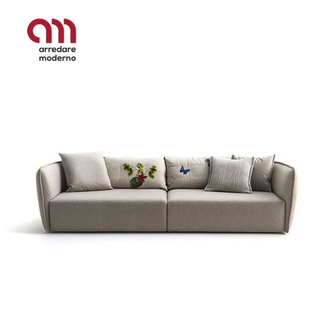 Chamfer Moroso divano 2 e 3 posti lineare - Arredare Moderno