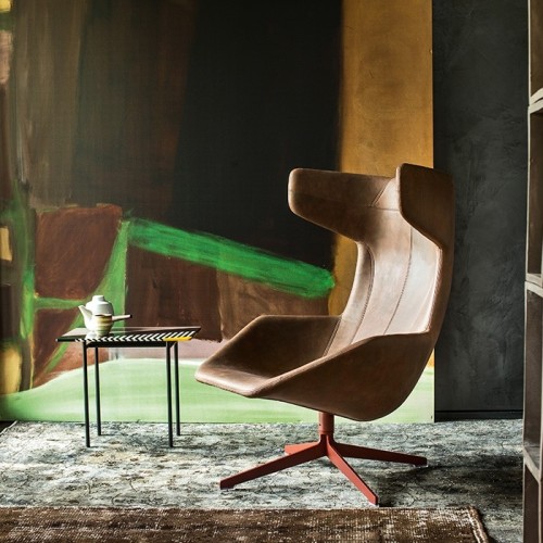 Take a line for a walk Moroso Poltrona girevole - Arredare Moderno