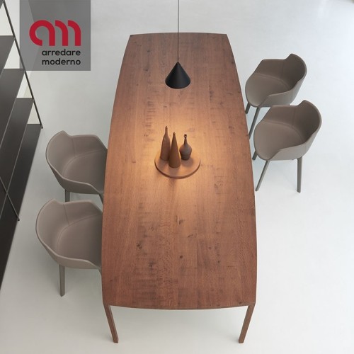 Tavolo MDF Italia Tense Curve - Arredare Moderno