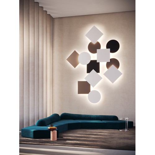 Lampada Lodes Puzzle Mega da parete e da soffitto - Arredare Moderno