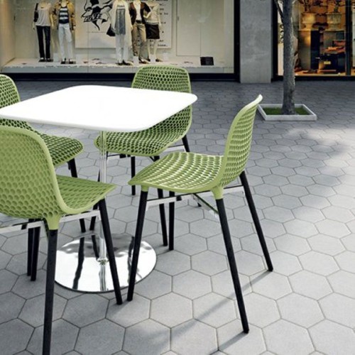 Sedia Infiniti Design Next 4 legs Outdoor - Arredare Moderno