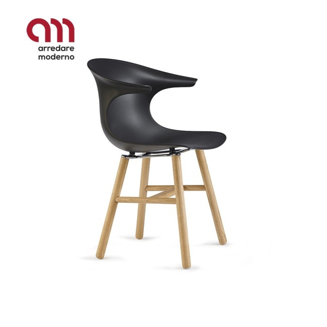 Sedia Infiniti Design Loop mono retrò - Arredare Moderno