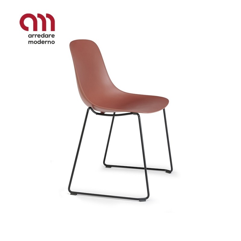 Sedia Infiniti Design Pure Loop Mono sled - Arredare moderno