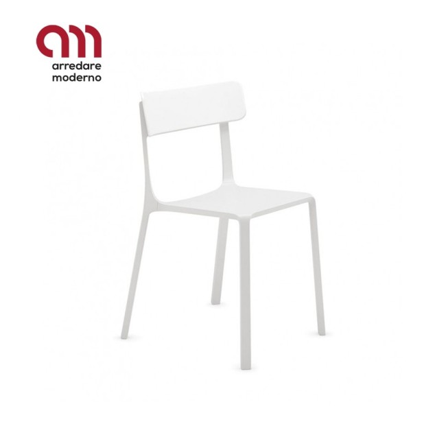 Sedia Infiniti Design Ruelle plastic back  - Arredare moderno