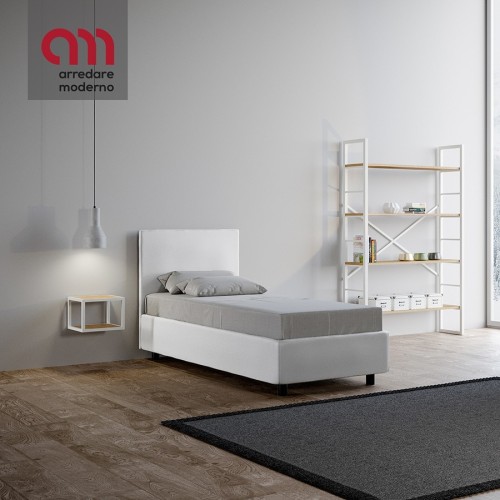 Letto singolo Ityhome Adele contenitore - Arredare Moderno