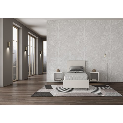 Letto singolo Ityhome Adele contenitore - Arredare Moderno