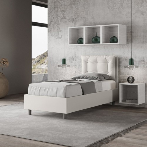 Letto singolo Ityhome Annalisa contenitore - Arredare Moderno