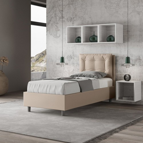 Letto singolo Ityhome Annalisa contenitore - Arredare Moderno