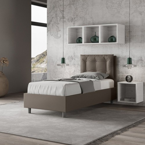 Letto singolo Ityhome Annalisa contenitore - Arredare Moderno