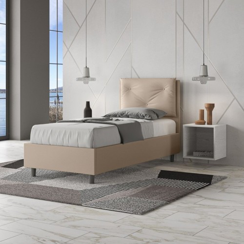 Letto una piazza e mezza Ityhome Appia cotenitore- Arredare Moderno