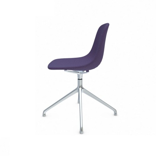 Sedia per salotto Infiniti Design Pure Loop Mono tappezzata