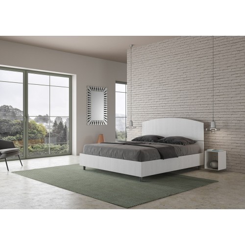 Letto matrimoniale Ityhome Dora in legno - Arredare Moderno