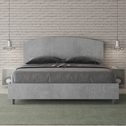 Letto matrimoniale Ityhome Dora in legno - Arredare Moderno