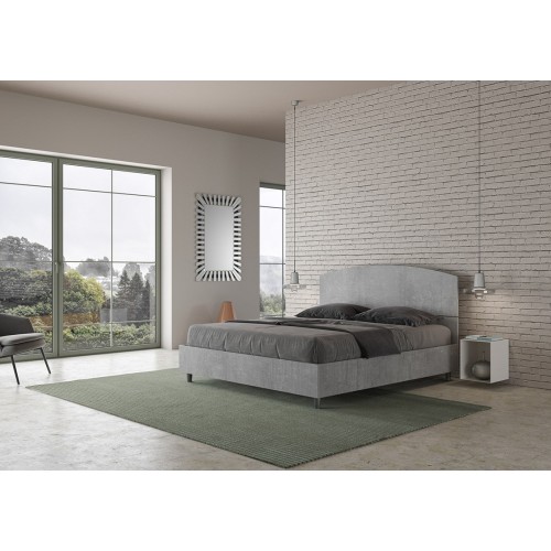 Letto matrimoniale Ityhome Dora in legno - Arredare Moderno