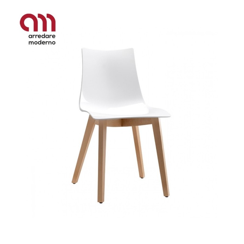 Sedia Scab Design Natural Zebra Antishock - Arredare Moderno