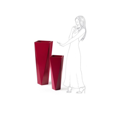 Vaso Plust modello Diamond h 72 - Arredare Moderno