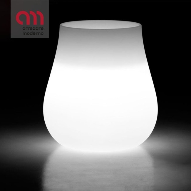 Vaso Plust modello Drop illuminabile - Arredare Moderno