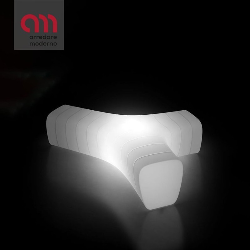 Panca Plust modello Jetlag Bench illuminabile - Arredare Moderno