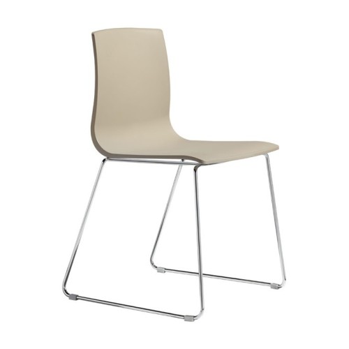 Sedia Scab Design Alice a slitta - Arredare Moderno