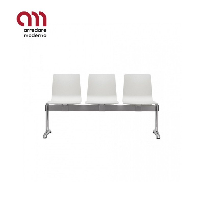 Panca sala attesa Scab Design Alice 3 posti - Arredare Moderno