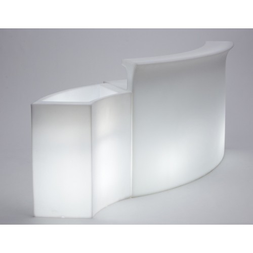 Bancone bar Slide Ice Bar luminoso - Arredare Moderno