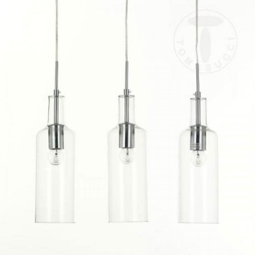 Lampadario Bottles Tomasucci versione a 3 luci