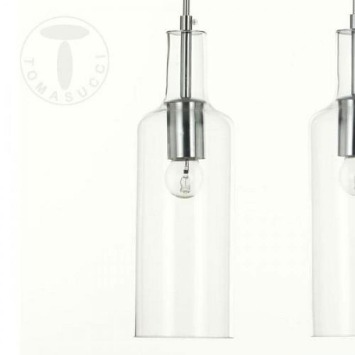 Lampadario Bottles Tomasucci versione a 3 luci