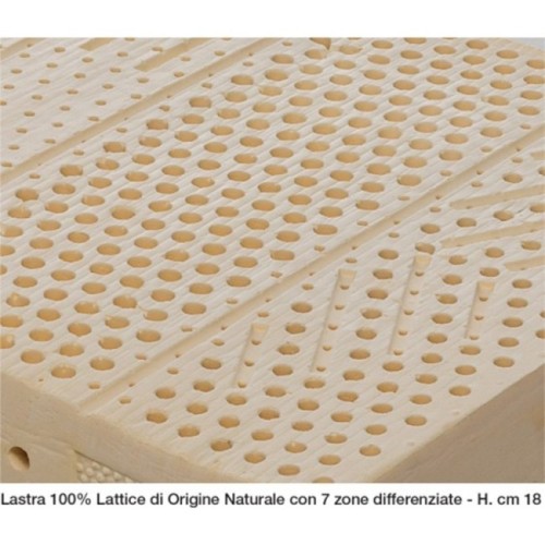 Materasso una piazza e mezza Silver Bed Linea Lattice Famar Materassi