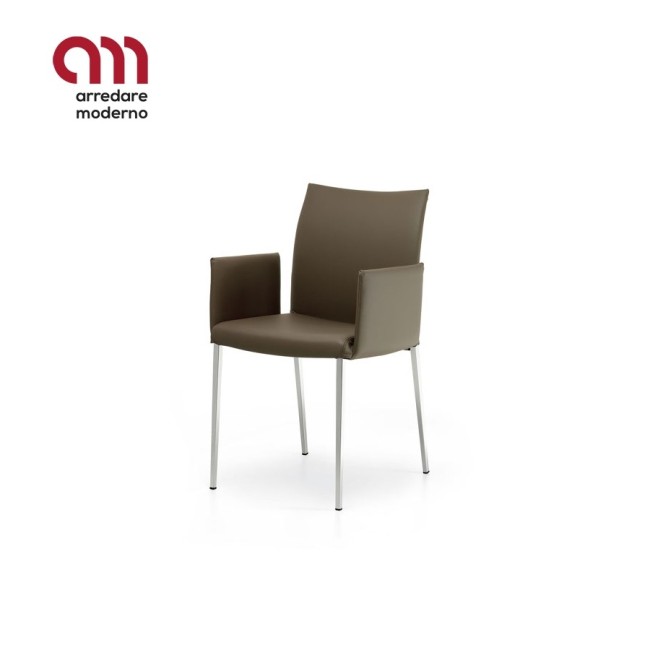 Sedia con braccioli Cattelan Italia Anna - Arredare Moderno