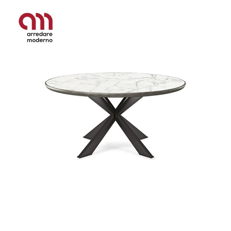 Tavolo Cattelan Italia Spyder Keramik Premium Round - Arredare Moderno