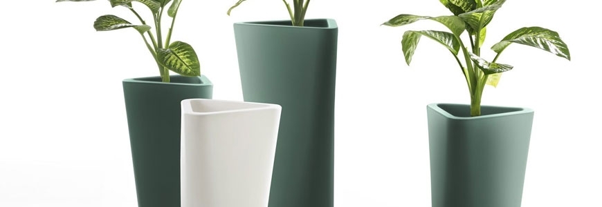 Vaso colorato da interni per piante e fiori Ellenico 45 Kloris