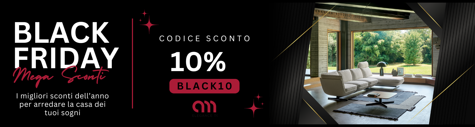 black friday arredare moderNo