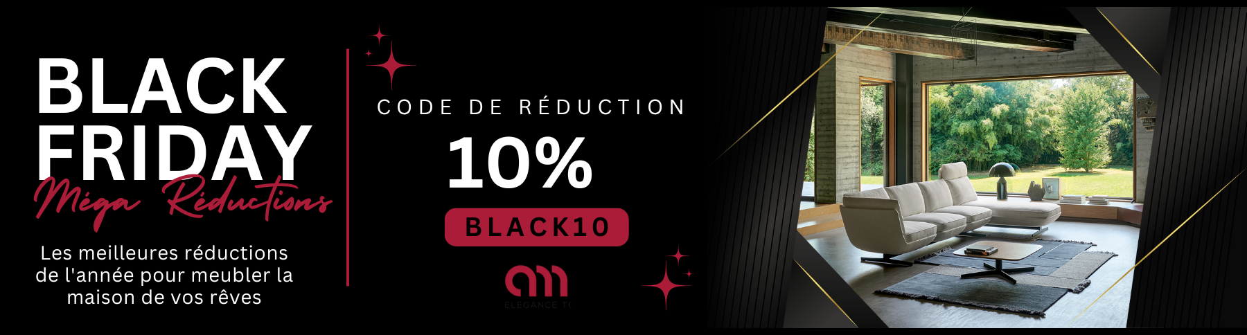 black friday arredare modero