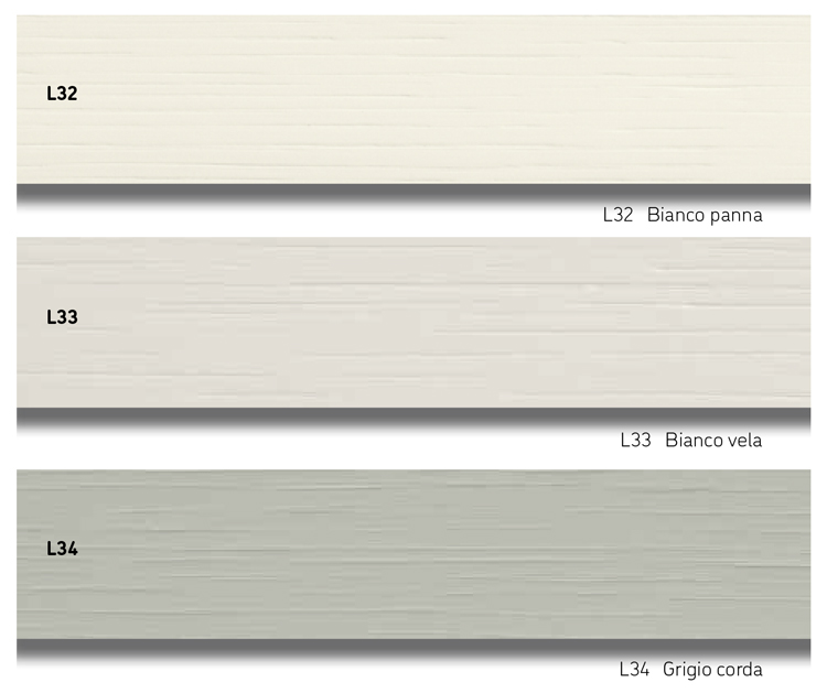 Altacom open pore lacquered finishes