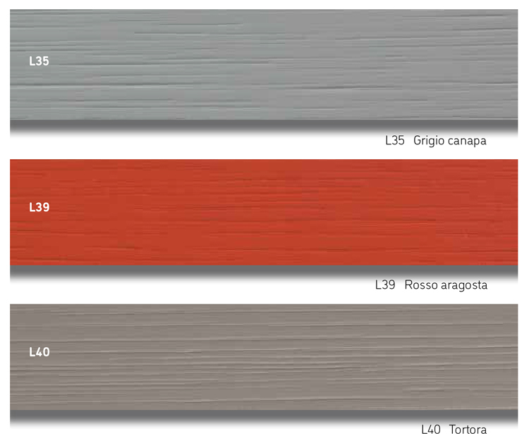 Altacom open pore lacquered finishes